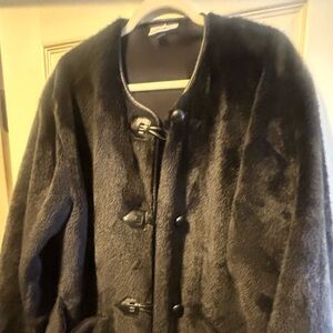 Universal Thread Black Teddy Jacket